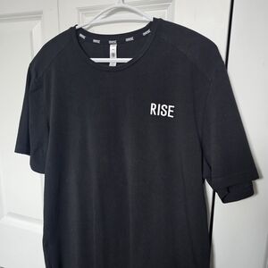 Rise Mens Short Sleeve Shirt, Size Large